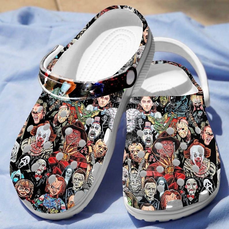 Horror Movies Crocs Clog Shoes