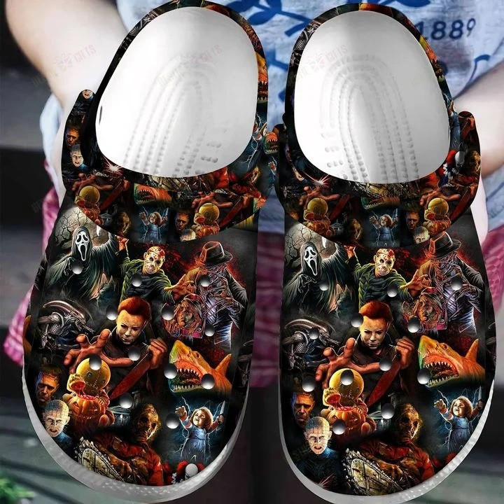 Horror Movies Halloween Classic Crocband Clogs