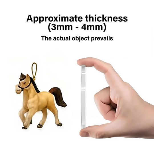 Horse Advent Calendar 2025, 24 Day Horse Figurines: Vintage Christmas Ornament Countdown - Image 12