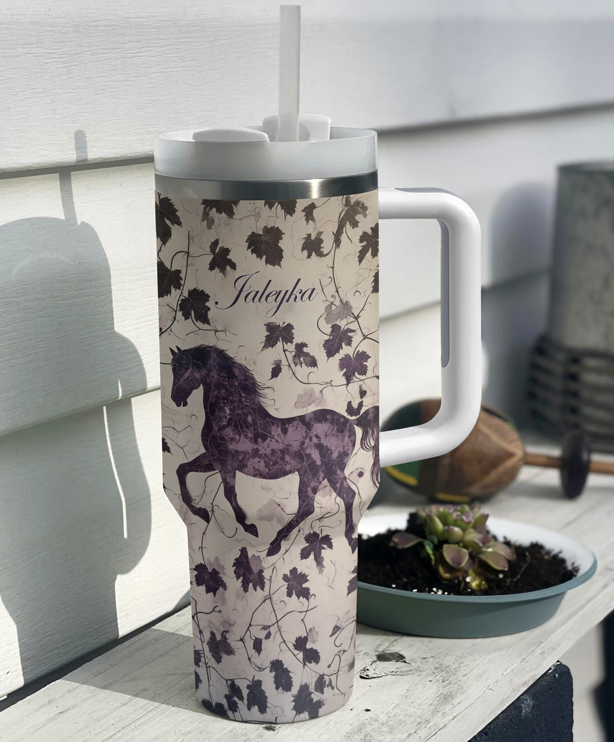 Horse Animal Custom Stanley Cup 40 oz 30 oz Tumbler With HandleTVC2301289 - Image 2