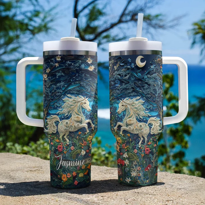 Horse Animal Custom Stanley Cup 40 oz 30 oz Tumbler With HandleTVC2301292 - Image 2