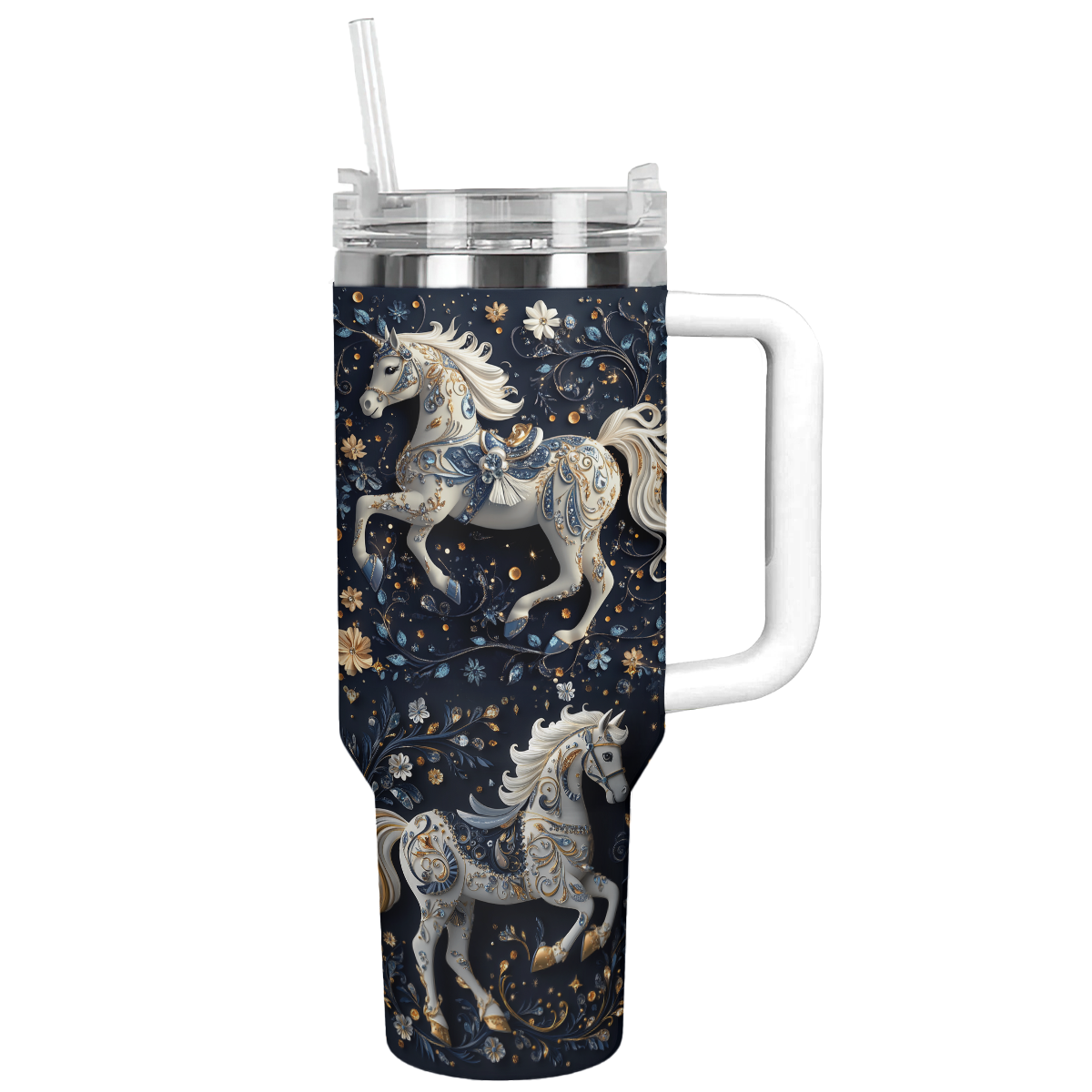 Horse Animal Custom Stanley Cup 40 oz 30 oz Tumbler With HandleTVC2301302