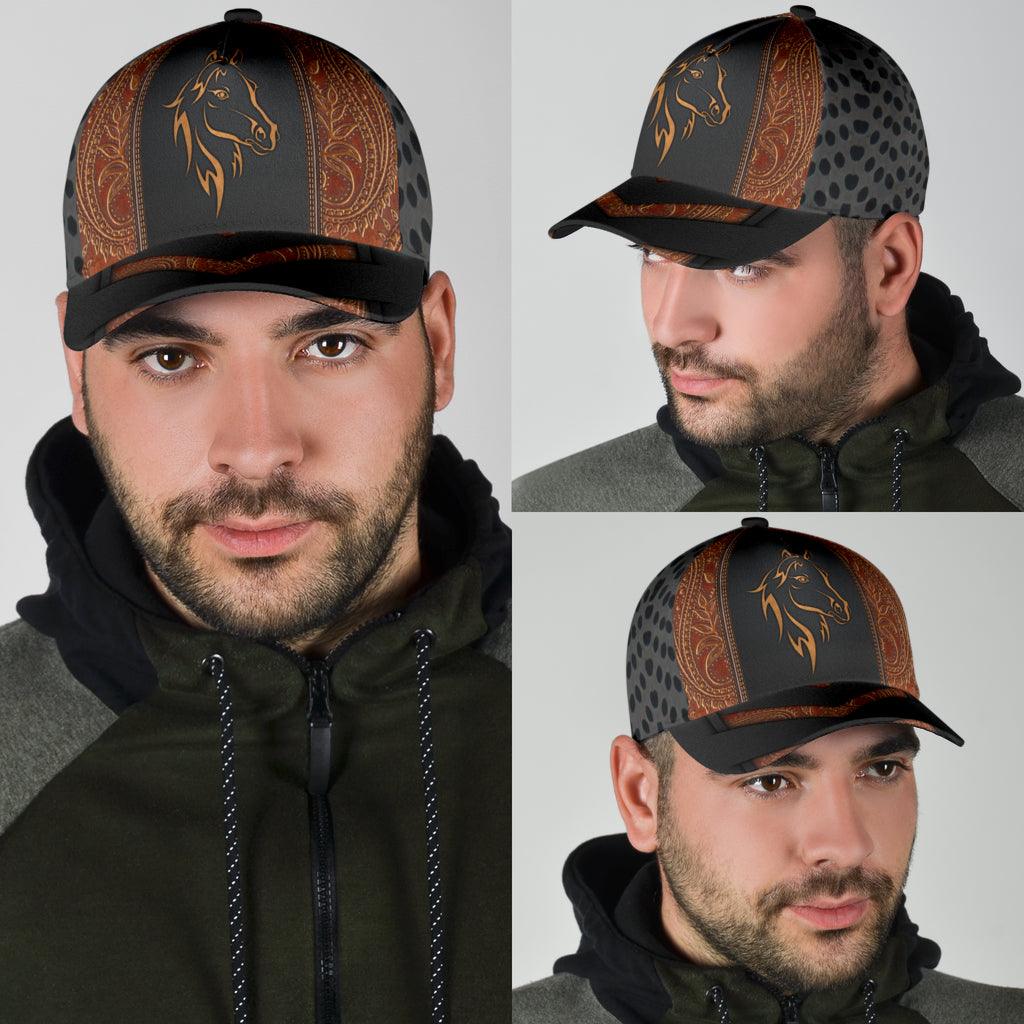 Horse Classic Cap, Gift for Horse Lovers Trucker Hats Custom Hats Gifts For Men & Women