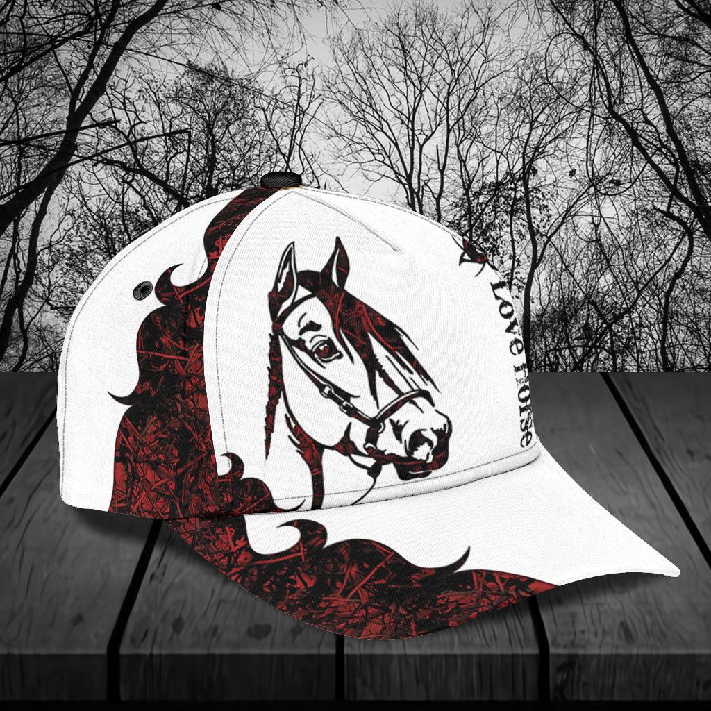 Horse Classic Cap, Gift for Horse Lovers Trucker Hats Custom Hats Gifts For Men & Women