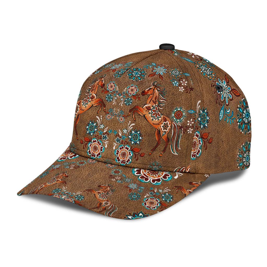 Horse Classic Cap, Gift for Horse Lovers Trucker Hats Custom Hats Gifts For Men & Women