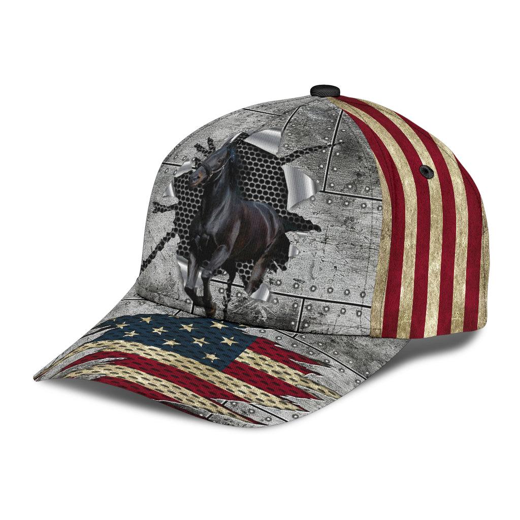 Horse Classic Cap, Gift for Horse Lovers Trucker Hats Custom Hats Gifts For Men & Women