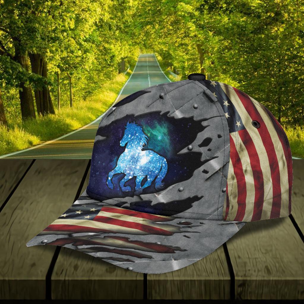 Horse Classic Cap, Gift for Horse Lovers Trucker Hats Custom Hats Gifts For Men & Women
