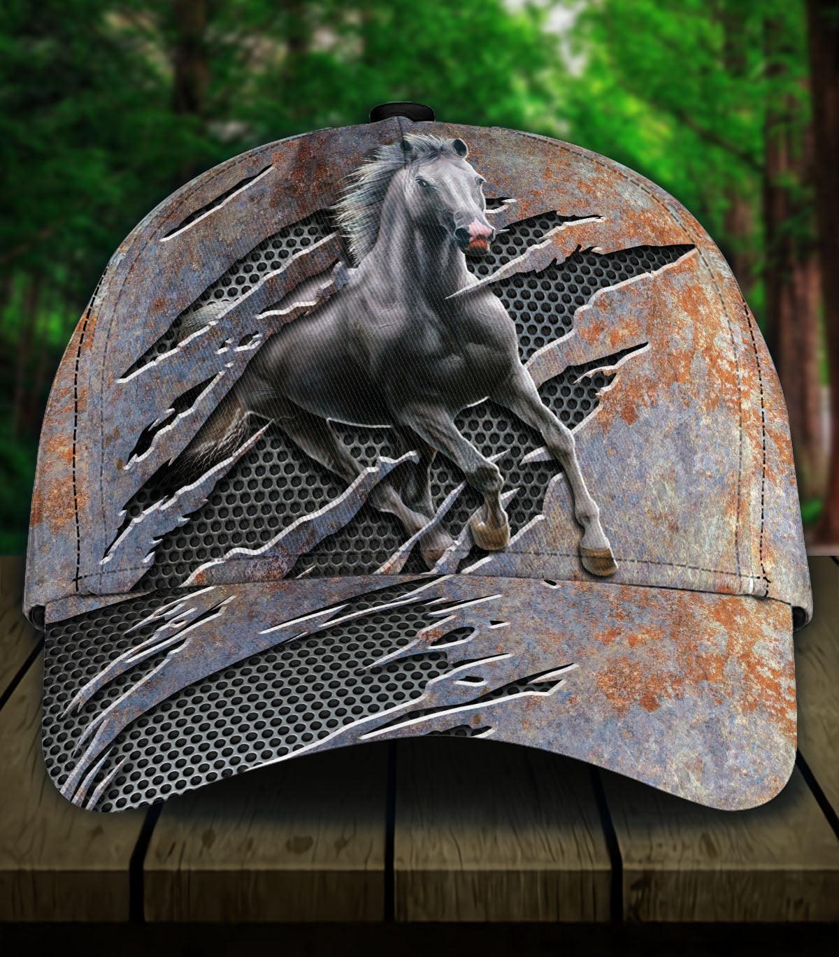 Horse Classic Cap, Gift for Horse Lovers Trucker Hats Custom Hats Gifts For Men & Women