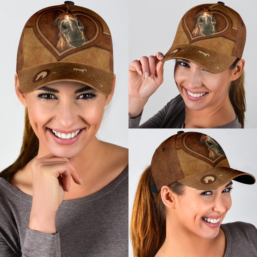 Horse Classic Cap, Gift for Horse Lovers Trucker Hats Custom Hats Gifts For Men & Women