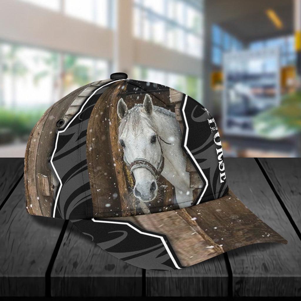 Horse Classic Cap, Gift for Horse Lovers Trucker Hats Custom Hats Gifts For Men & Women