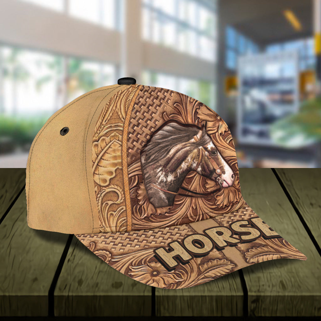 Horse Classic Cap, Gift for Horse Lovers Trucker Hats Custom Hats Gifts For Men & Women