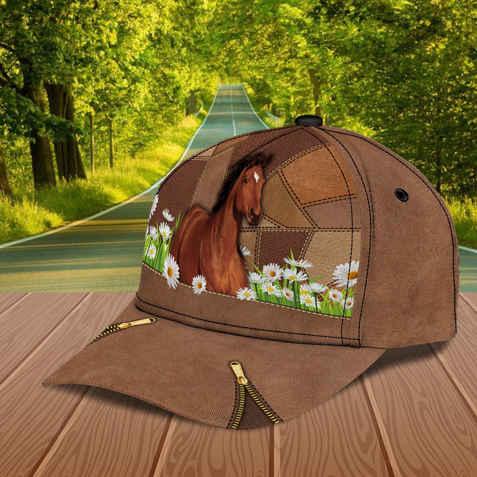 Horse Classic Cap, Gift for Horse Lovers Trucker Hats Custom Hats Gifts For Men & Women