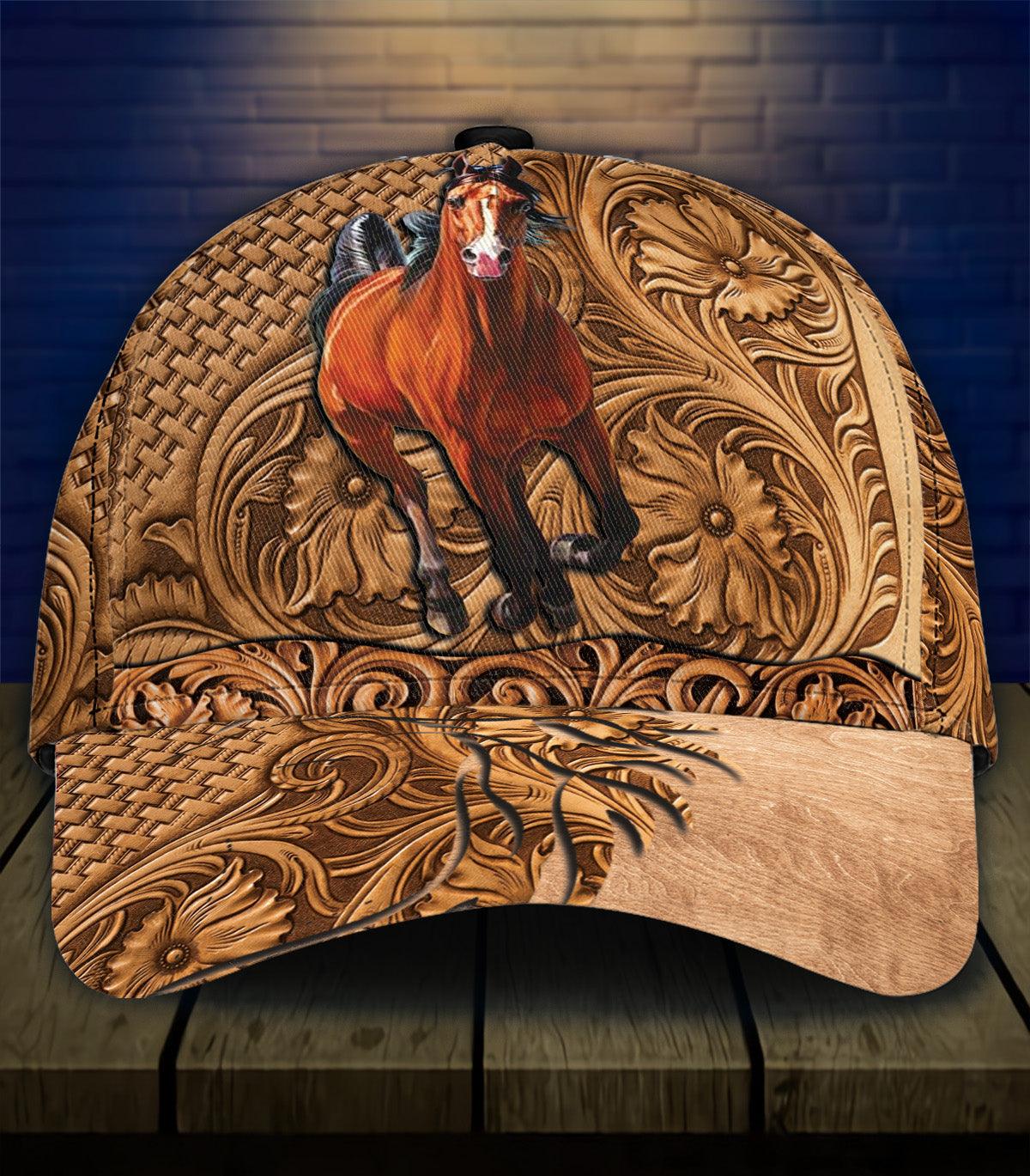 Horse Classic Cap, Gift for Horse Lovers Trucker Hats Custom Hats Gifts For Men & Women