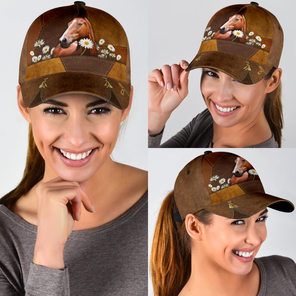 Horse Classic Cap, Gift for Horse Lovers Trucker Hats Custom Hats Gifts For Men & Women