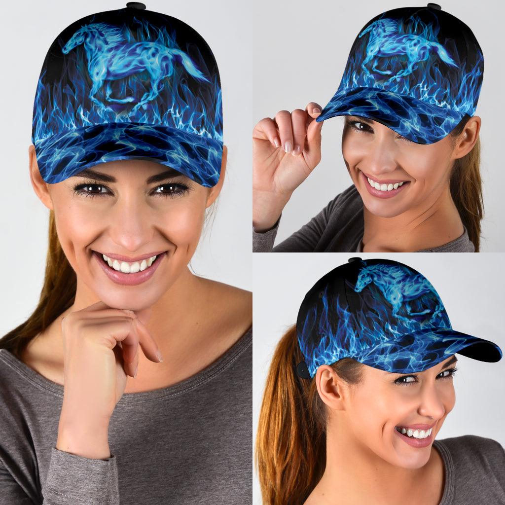 Horse Classic Cap, Gift for Horse Lovers Trucker Hats Custom Hats Gifts For Men & Women