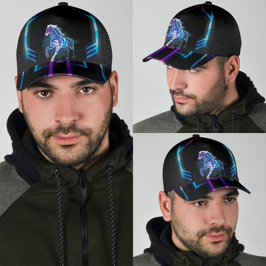 Horse Classic Cap, Gift for Horse Lovers Trucker Hats Custom Hats Gifts For Men & Women