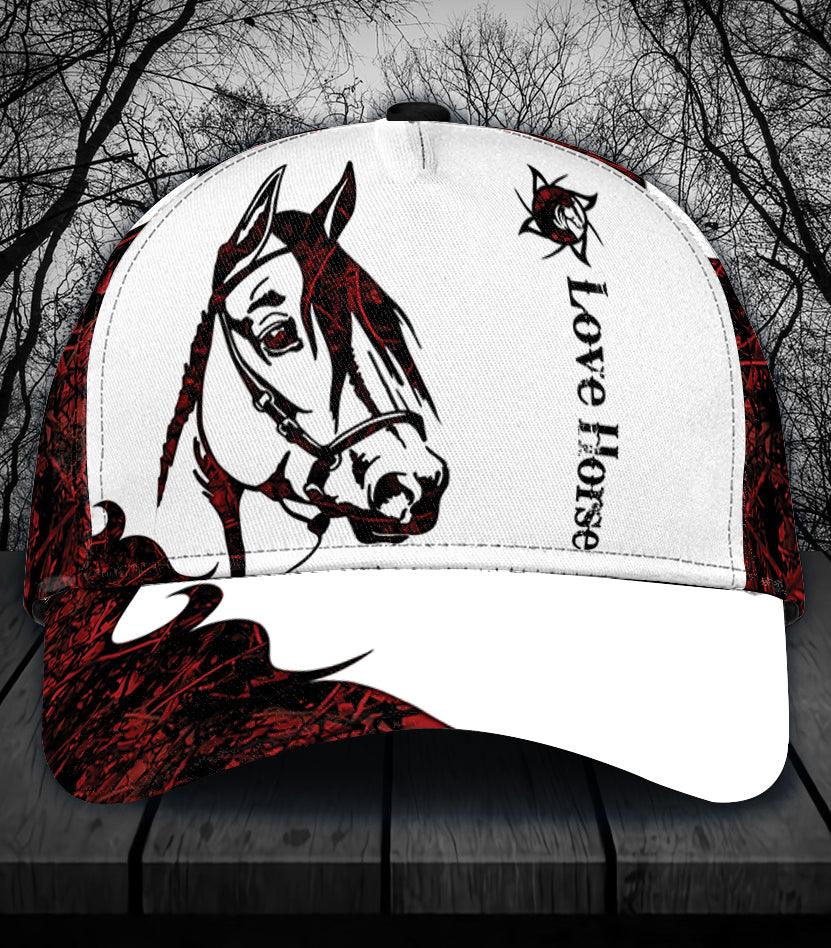 Horse Classic Cap, Gift for Horse Lovers Trucker Hats Custom Hats Gifts For Men & Women