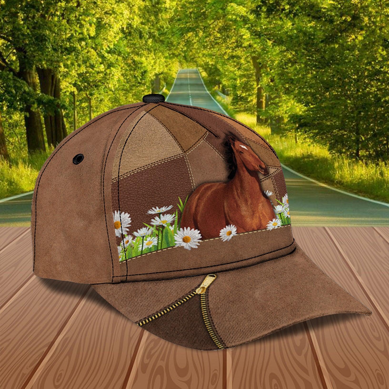 Horse Classic Cap, Gift for Horse Lovers Trucker Hats Custom Hats Gifts For Men & Women
