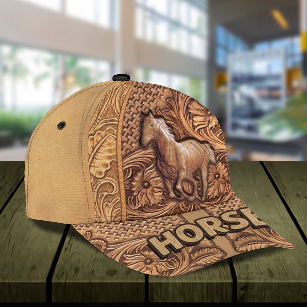 Horse Classic Cap, Gift for Horse Lovers Trucker Hats Custom Hats Gifts For Men & Women