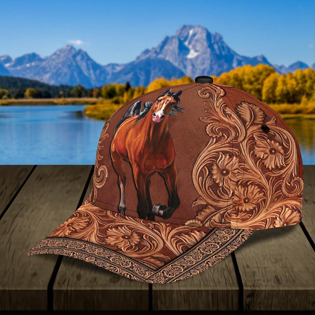 Horse Classic Cap, Gift for Horse Lovers Trucker Hats Custom Hats Gifts For Men & Women