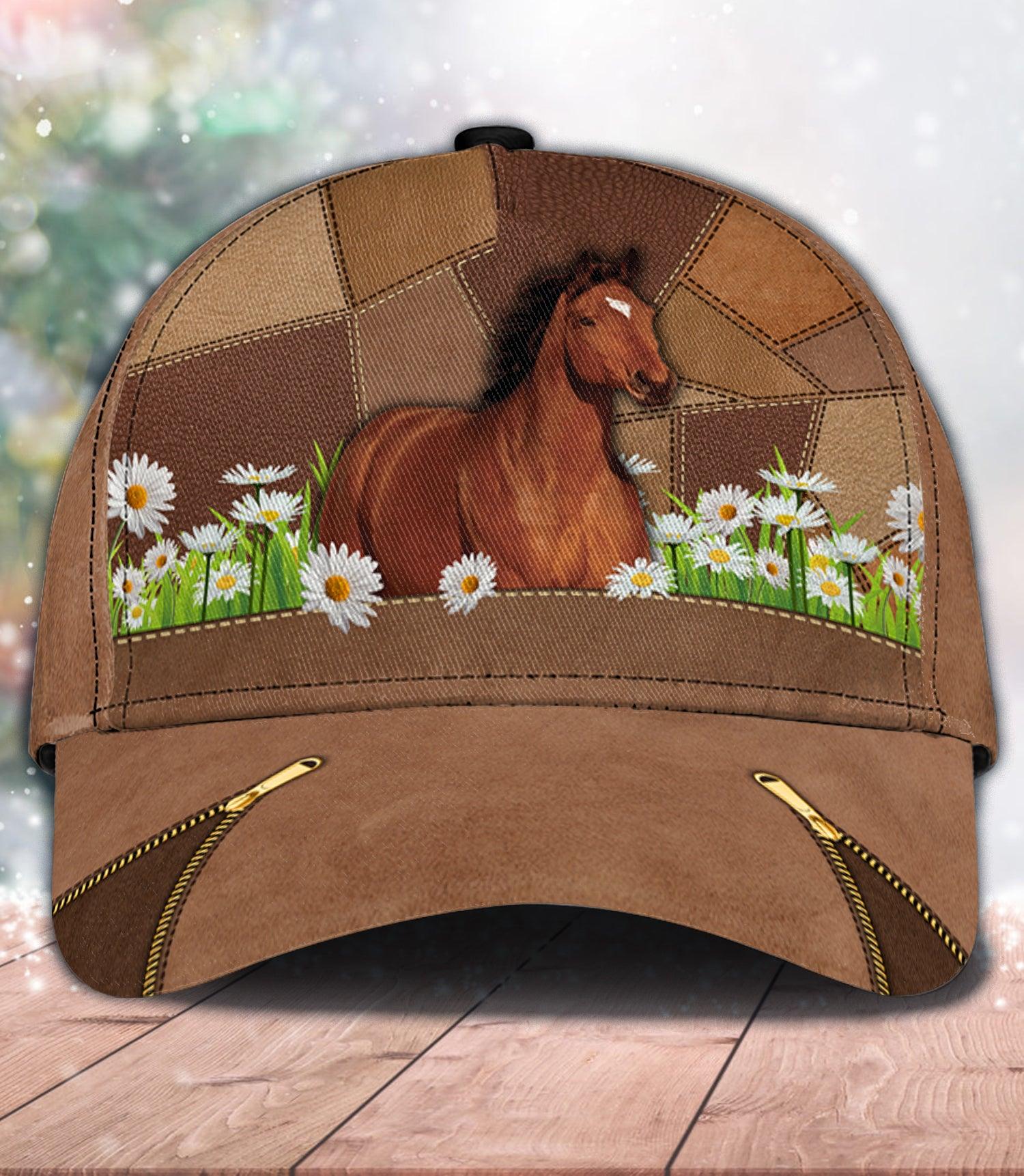 Horse Classic Cap, Gift for Horse Lovers Trucker Hats Custom Hats Gifts For Men & Women