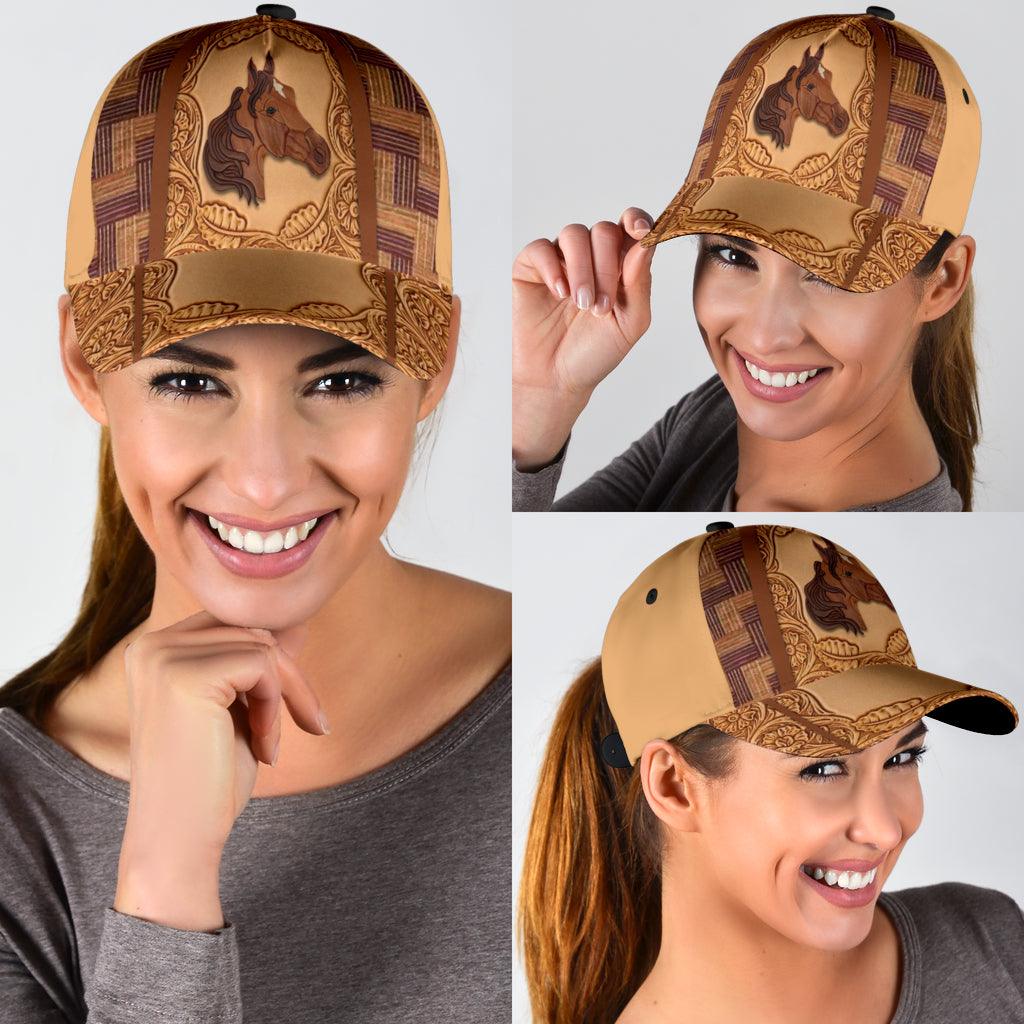 Horse Classic Cap, Gift for Horse Lovers Trucker Hats Custom Hats Gifts For Men & Women