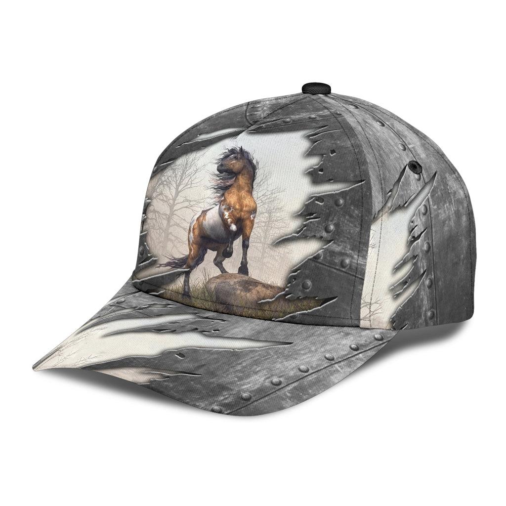 Horse Classic Cap, Gift for Horse Lovers Trucker Hats Custom Hats Gifts For Men & Women