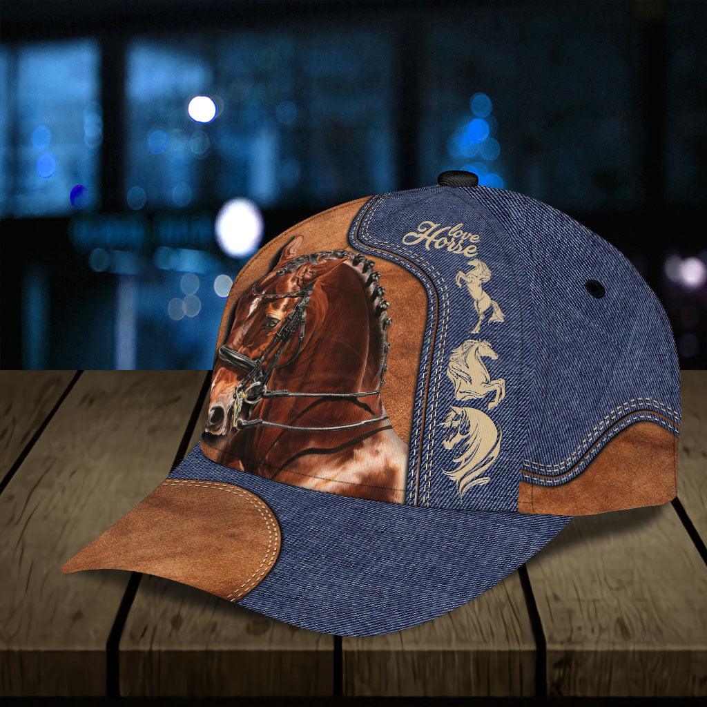 Horse Classic Cap, Gift for Horse Lovers Trucker Hats Custom Hats Gifts For Men & Women