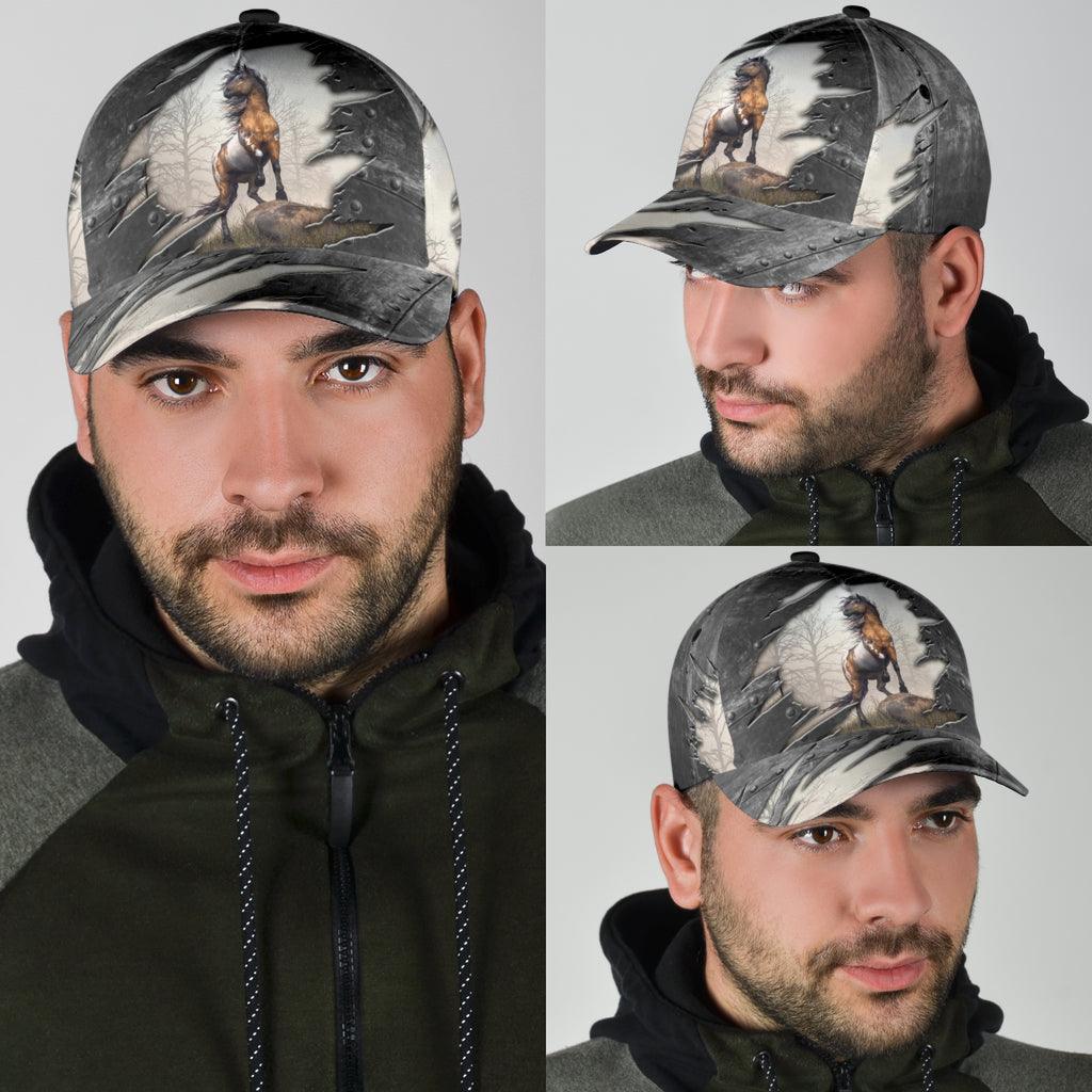 Horse Classic Cap, Gift for Horse Lovers Trucker Hats Custom Hats Gifts For Men & Women
