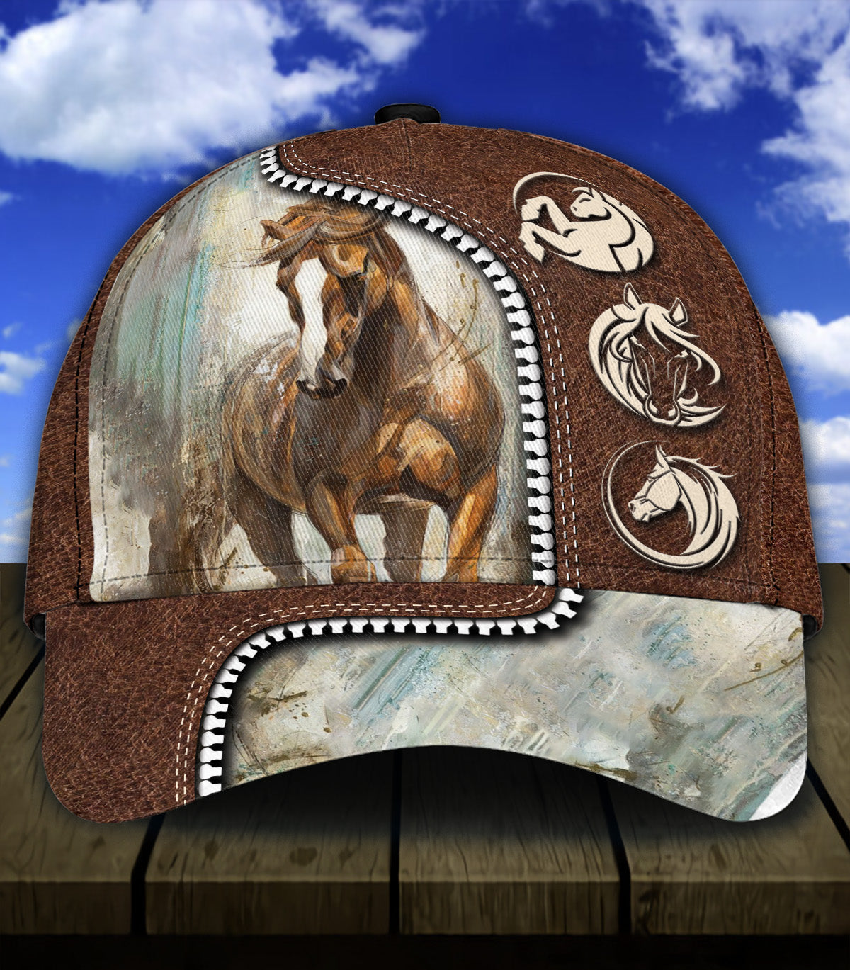 Horse Classic Cap, Gift for Horse Lovers Trucker Hats Custom Hats Gifts For Men & Women