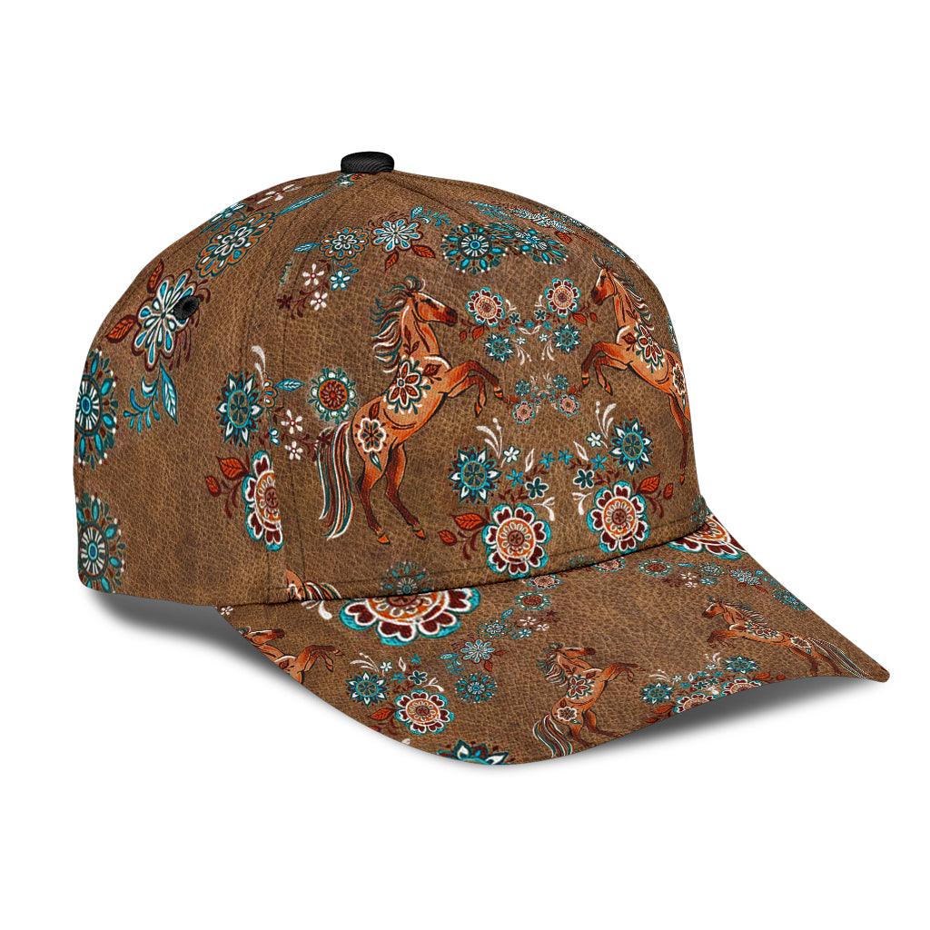 Horse Classic Cap, Gift for Horse Lovers Trucker Hats Custom Hats Gifts For Men & Women