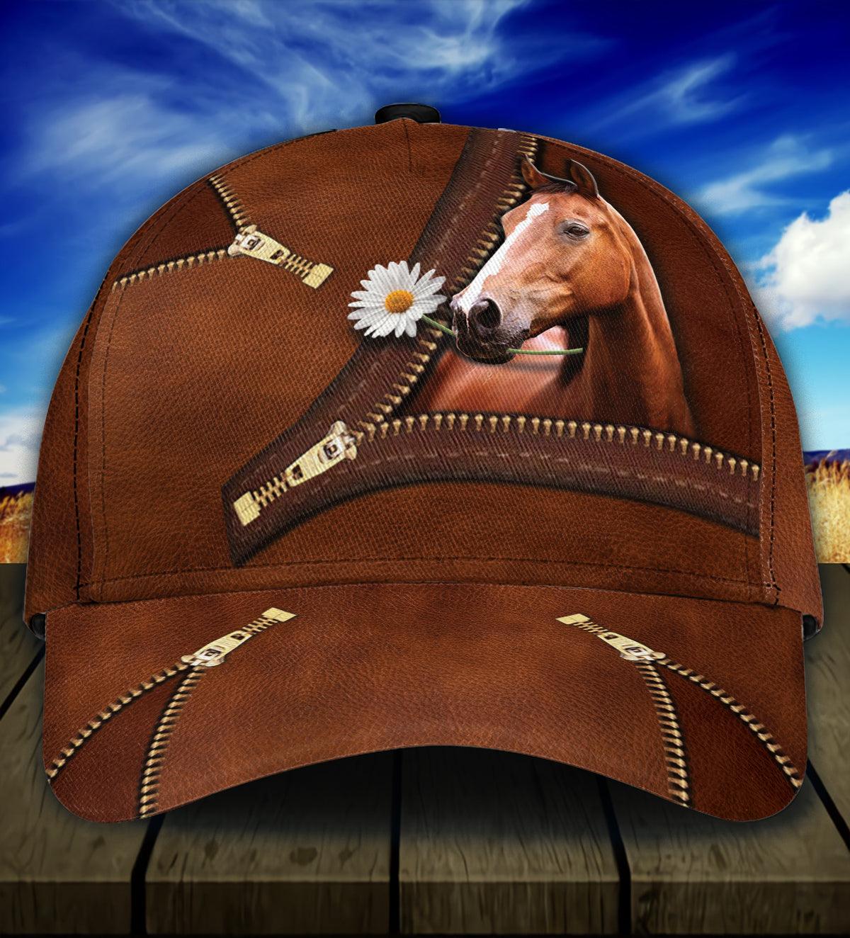 Horse Classic Cap, Gift for Horse Lovers Trucker Hats Custom Hats Gifts For Men & Women