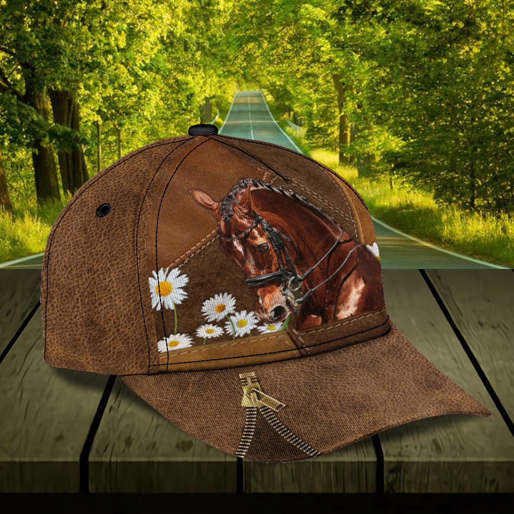 Horse Classic Cap, Gift for Horse Lovers Trucker Hats Custom Hats Gifts For Men & Women