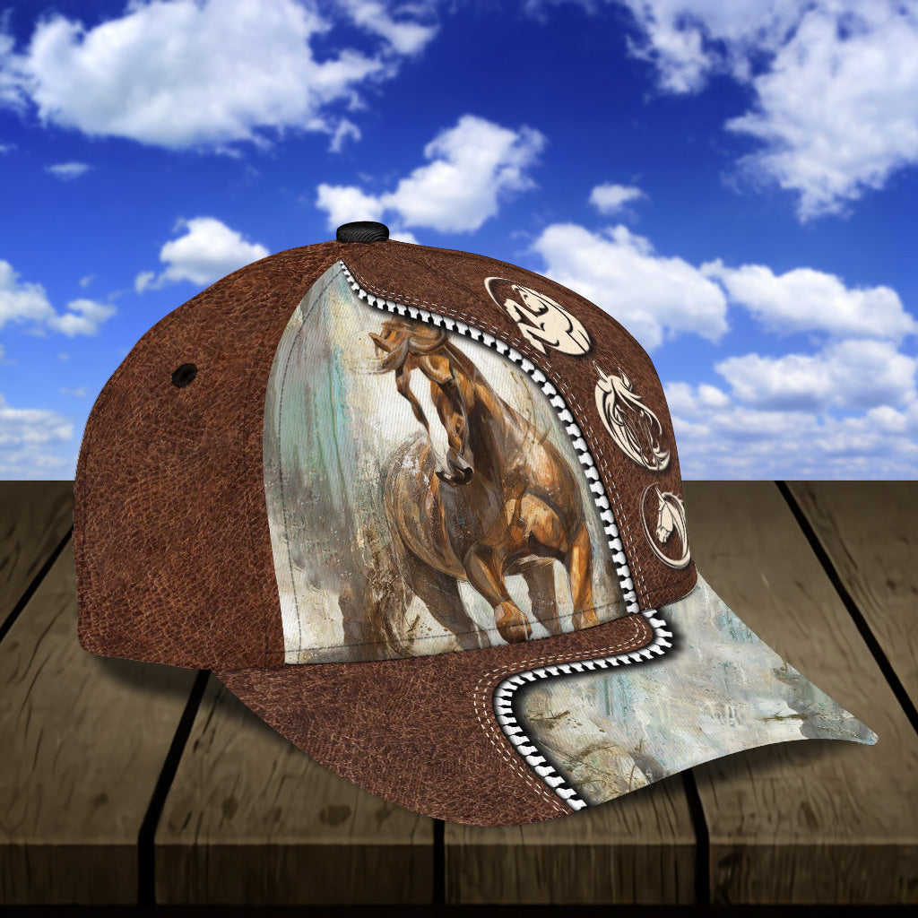 Horse Classic Cap, Gift for Horse Lovers Trucker Hats Custom Hats Gifts For Men & Women