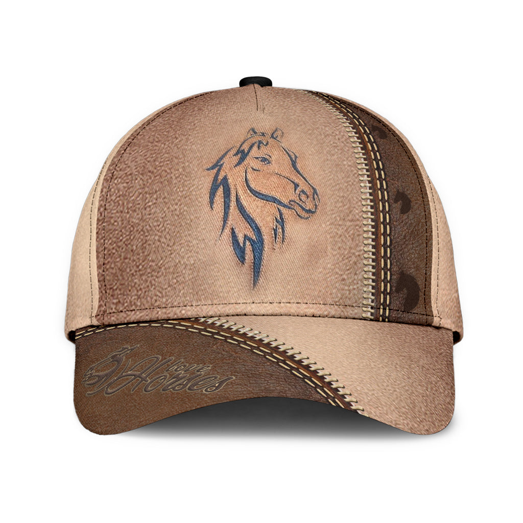 Horse Classic Cap, Gift for Horse Lovers Trucker Hats Custom Hats Gifts For Men & Women