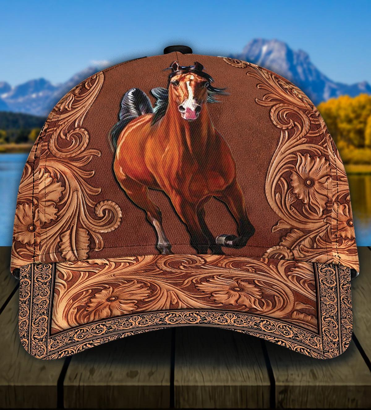 Horse Classic Cap, Gift for Horse Lovers Trucker Hats Custom Hats Gifts For Men & Women