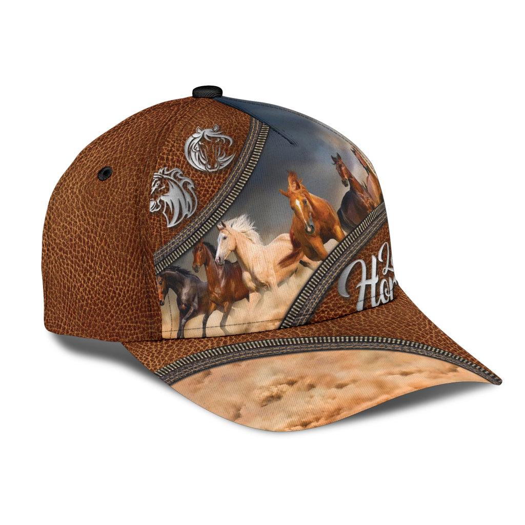 Horse Classic Cap, Gift for Horse Lovers Trucker Hats Custom Hats Gifts For Men & Women