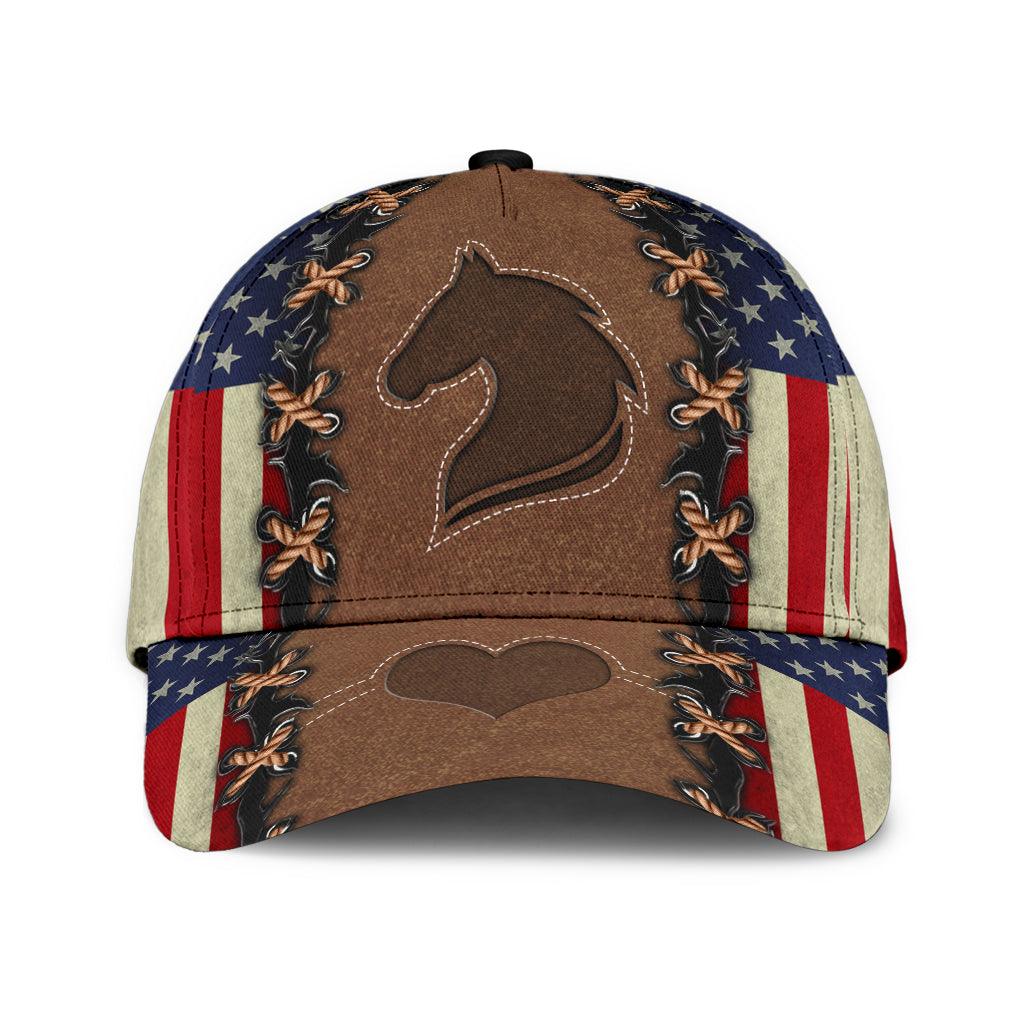 Horse Classic Cap, Gift for Horse Lovers Trucker Hats Custom Hats Gifts For Men & Women