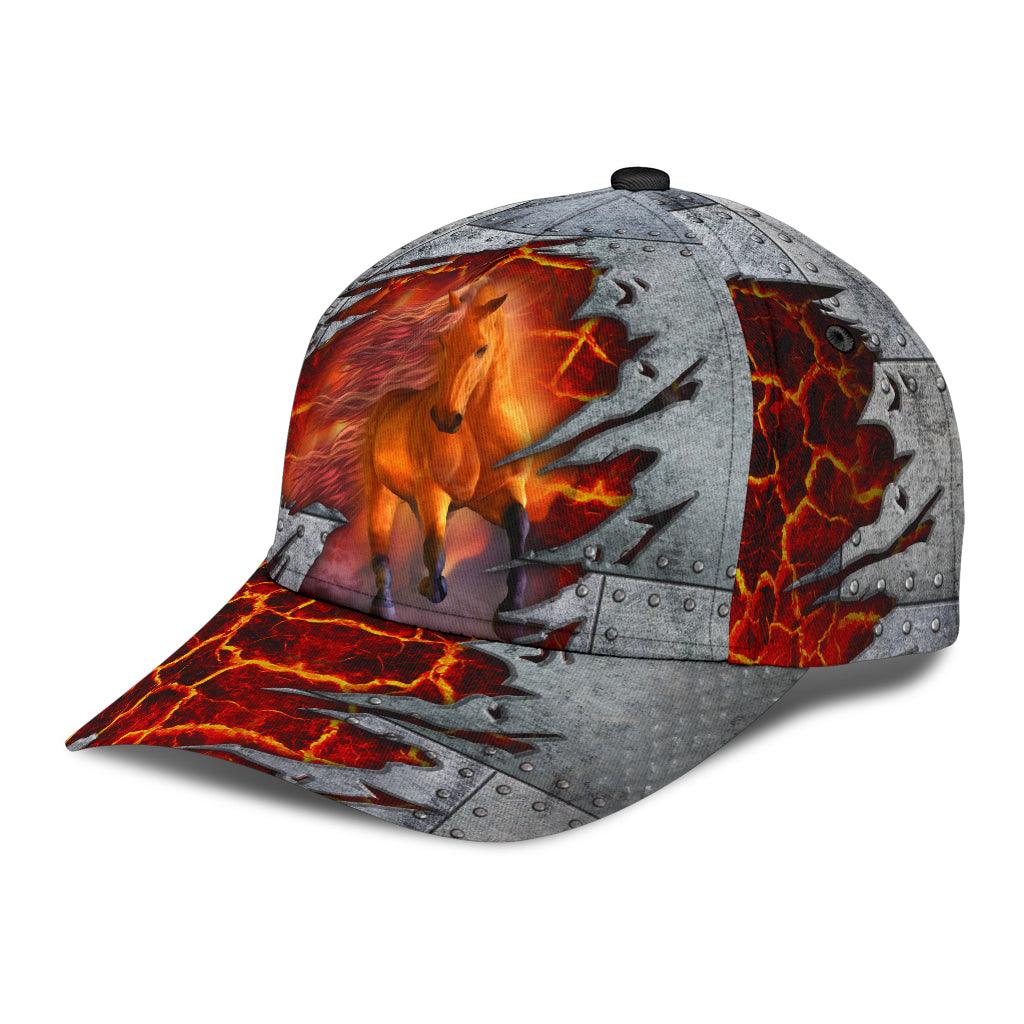 Horse Classic Cap, Gift for Horse Lovers Trucker Hats Custom Hats Gifts For Men & Women