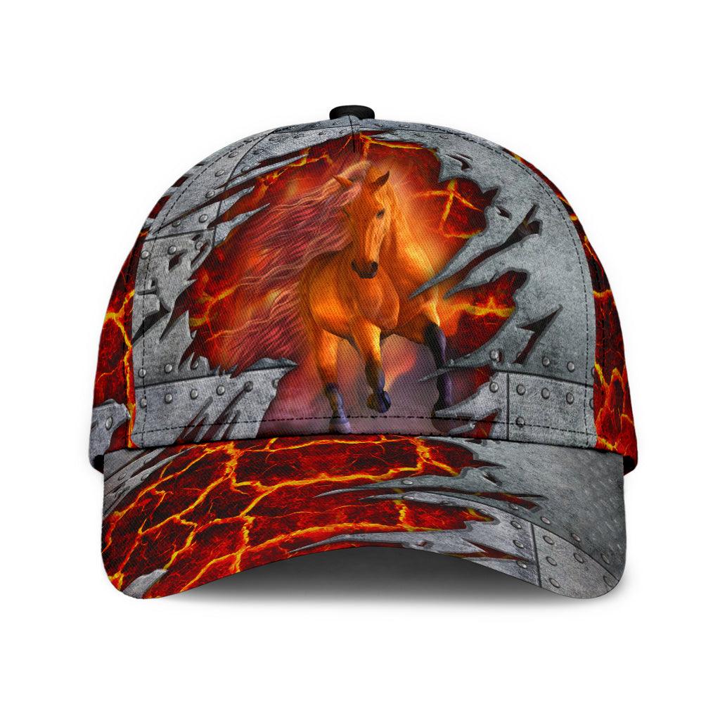 Horse Classic Cap, Gift for Horse Lovers Trucker Hats Custom Hats Gifts For Men & Women