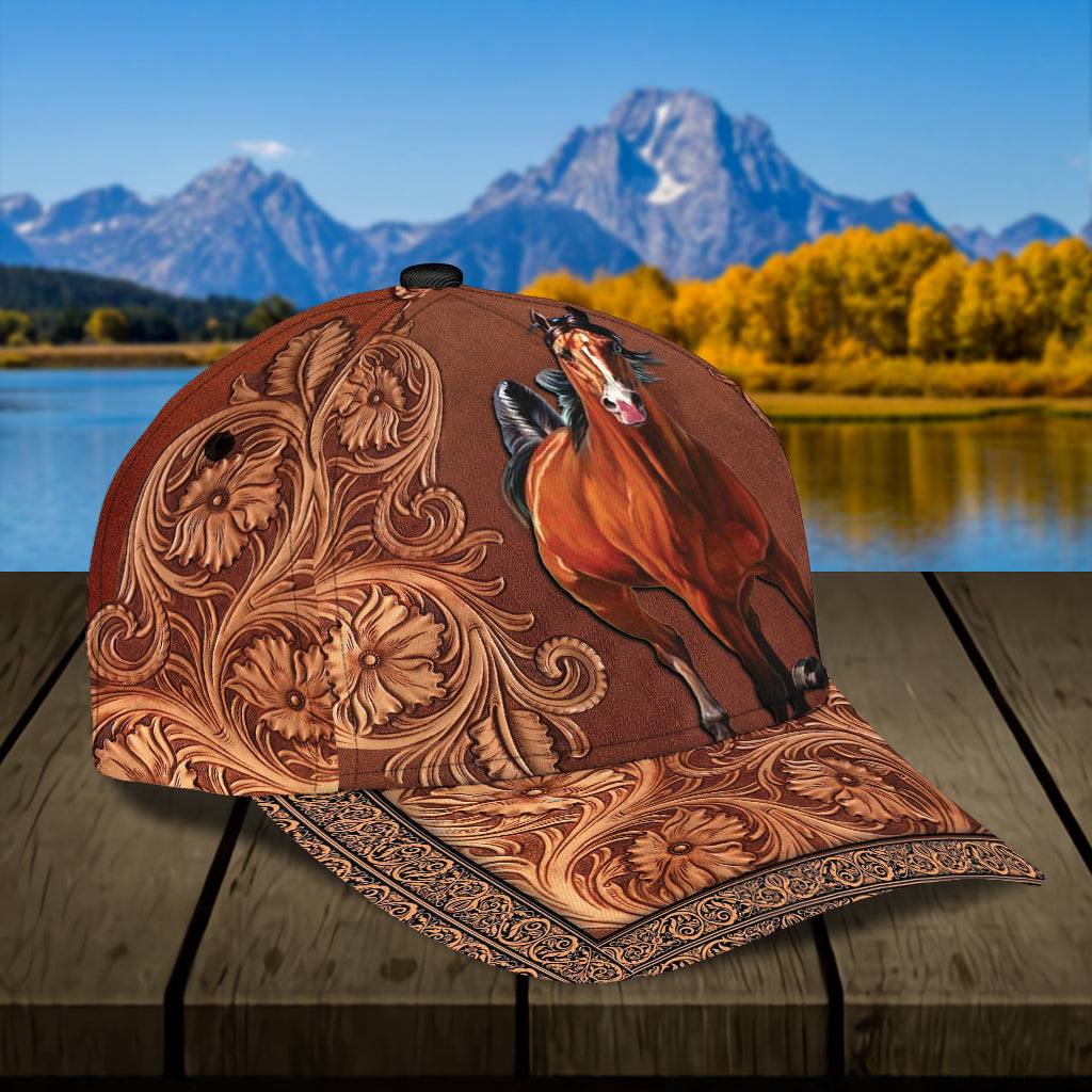 Horse Classic Cap, Gift for Horse Lovers Trucker Hats Custom Hats Gifts For Men & Women