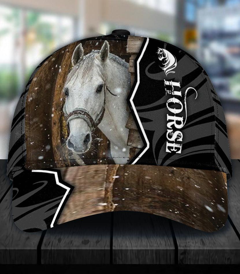 Horse Classic Cap, Gift for Horse Lovers Trucker Hats Custom Hats Gifts For Men & Women