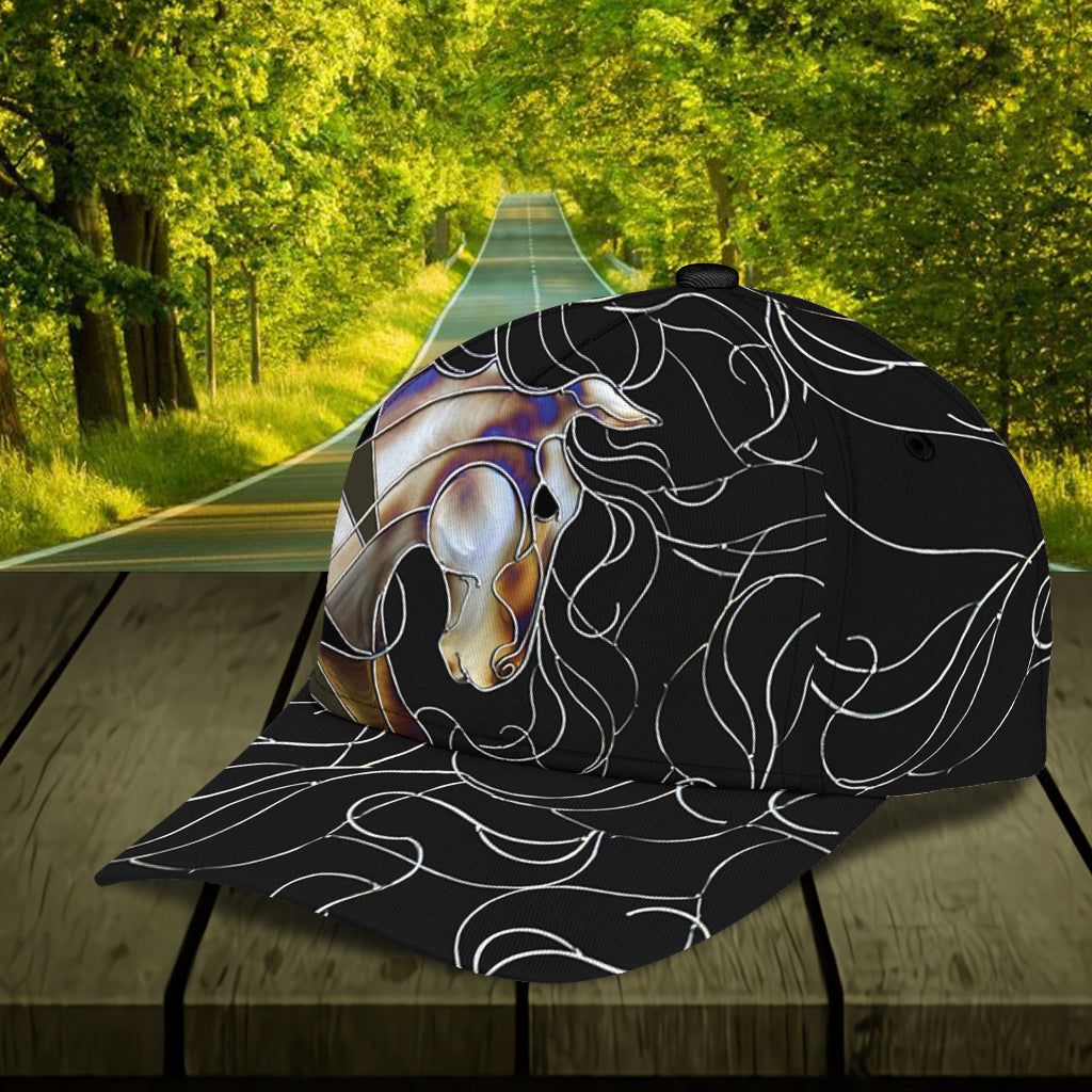 Horse Classic Cap, Gift for Horse Lovers Trucker Hats Custom Hats Gifts For Men & Women