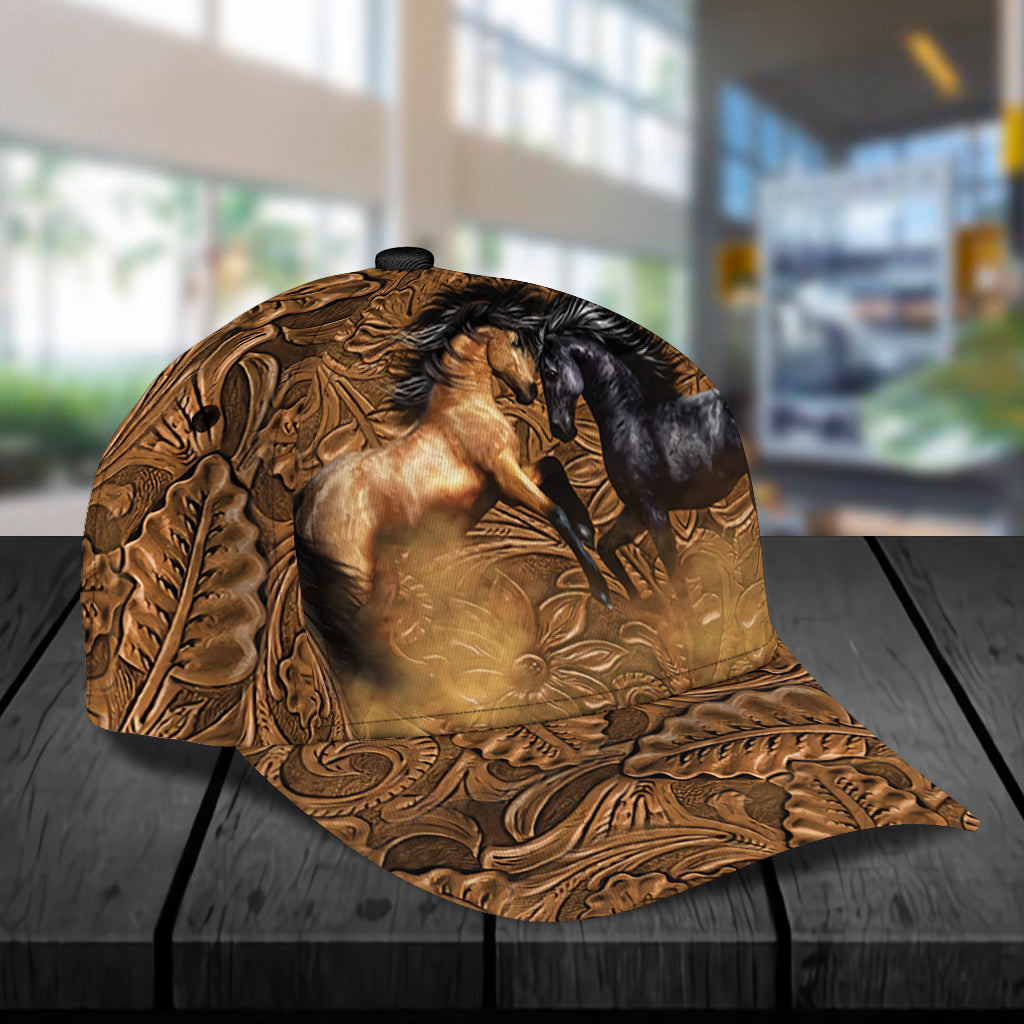 Horse Classic Cap, Gift for Horse Lovers Trucker Hats Custom Hats Gifts For Men & Women