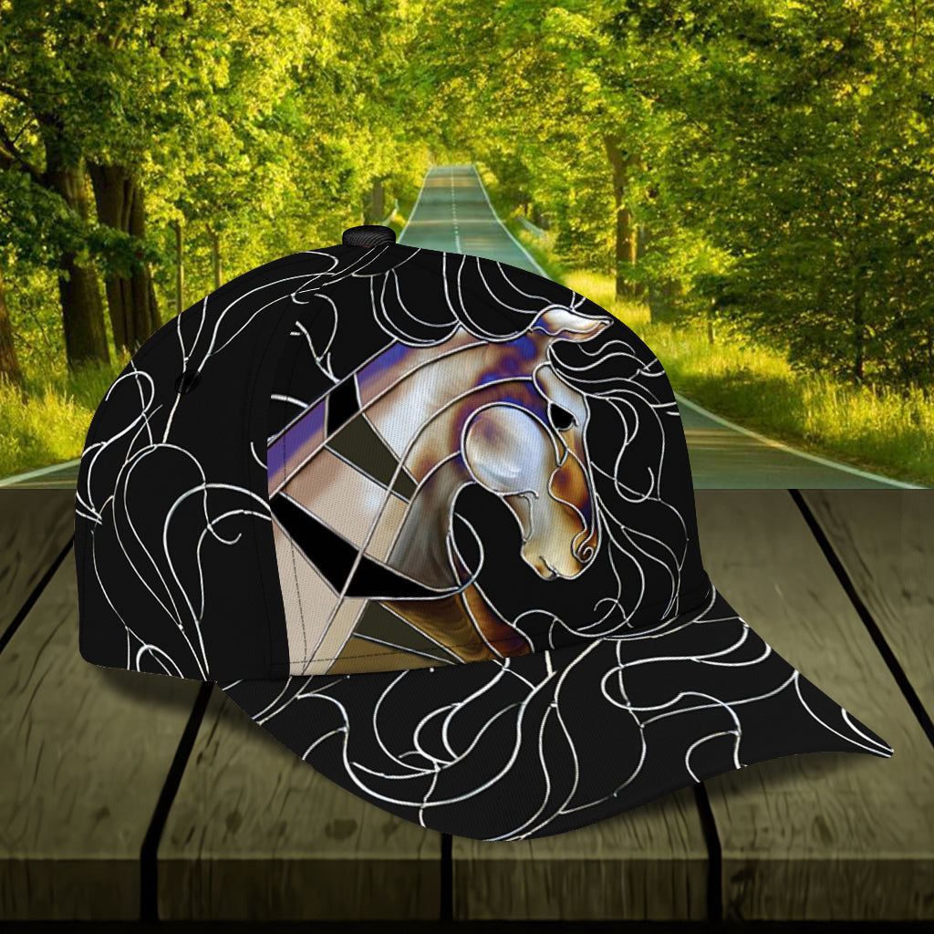 Horse Classic Cap, Gift for Horse Lovers Trucker Hats Custom Hats Gifts For Men & Women