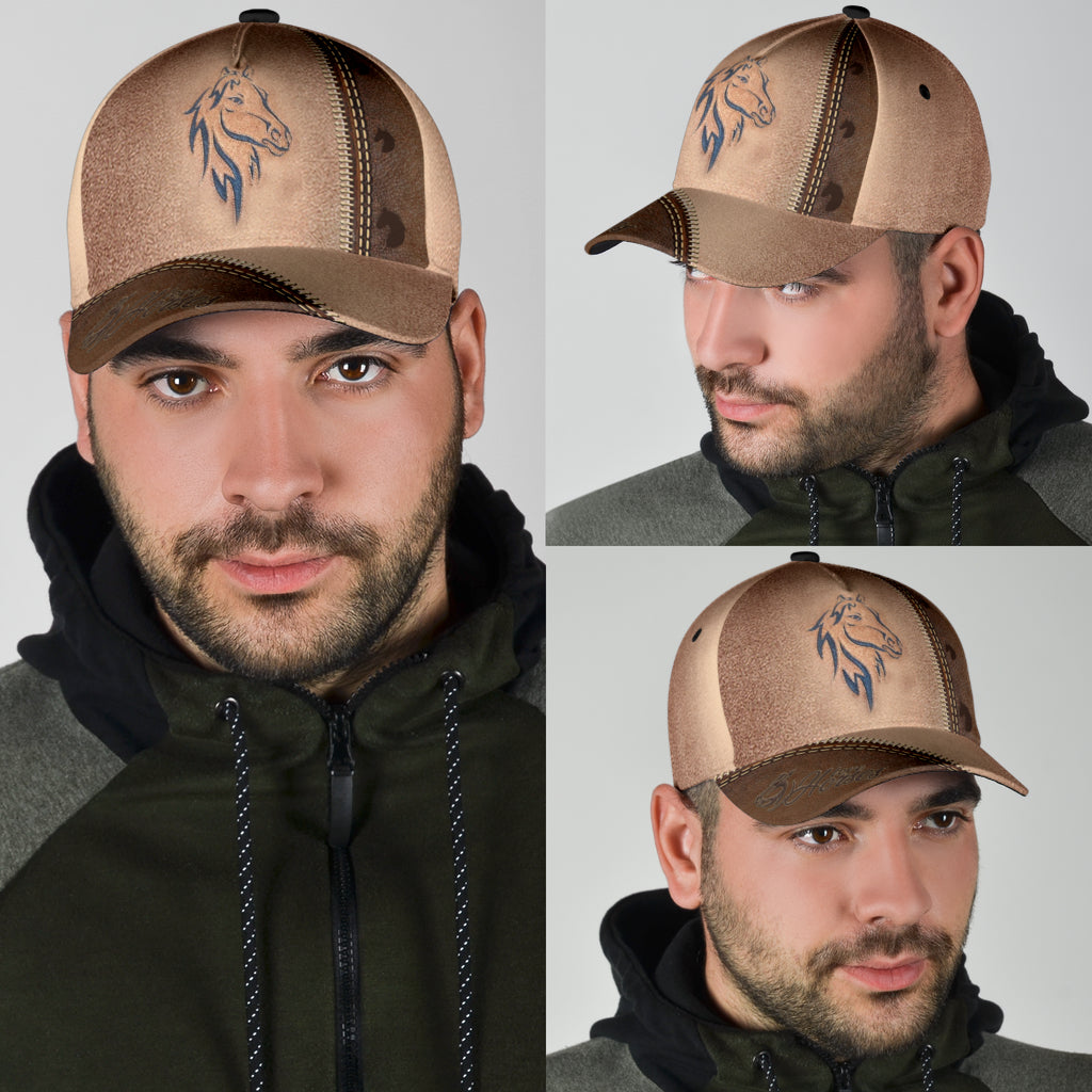 Horse Classic Cap, Gift for Horse Lovers Trucker Hats Custom Hats Gifts For Men & Women