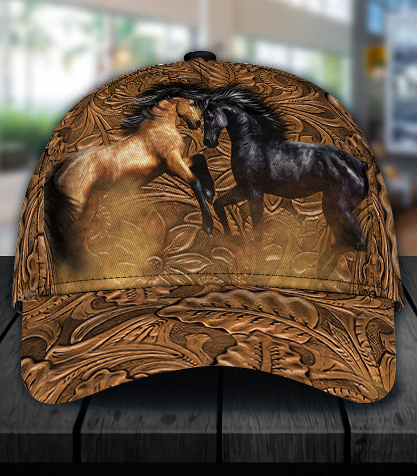 Horse Classic Cap, Gift for Horse Lovers Trucker Hats Custom Hats Gifts For Men & Women