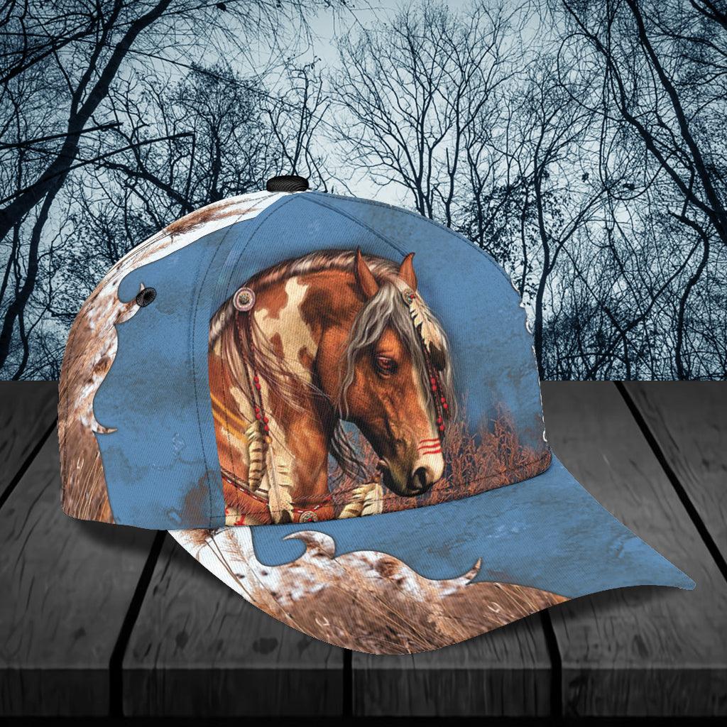 Horse Classic Cap, Gift for Horse Lovers Trucker Hats Custom Hats Gifts For Men & Women