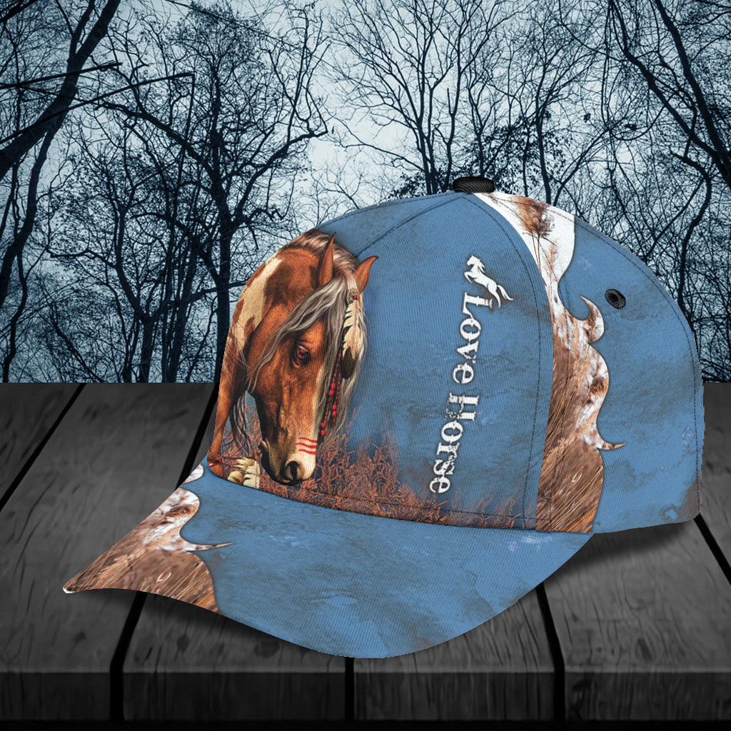 Horse Classic Cap, Gift for Horse Lovers Trucker Hats Custom Hats Gifts For Men & Women