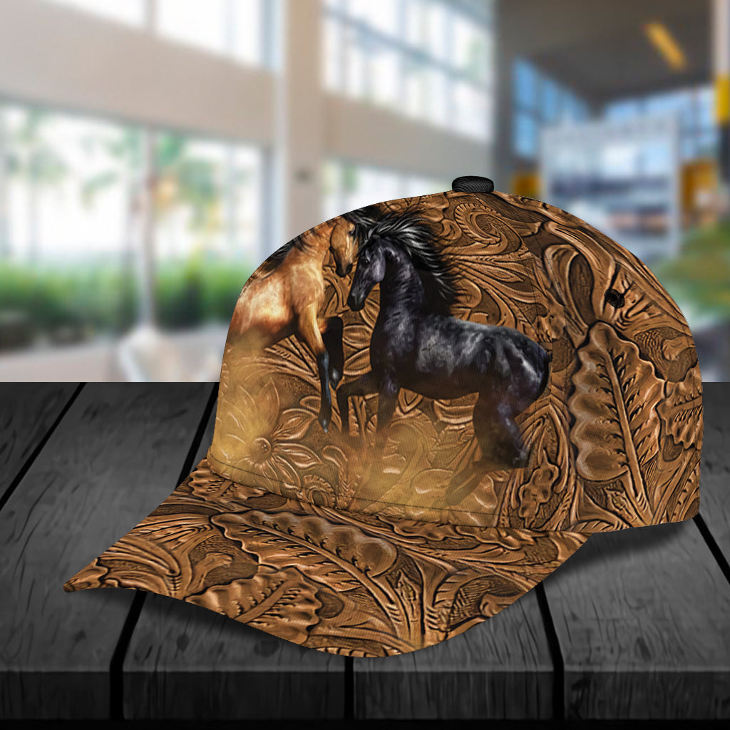 Horse Classic Cap, Gift for Horse Lovers Trucker Hats Custom Hats Gifts For Men & Women